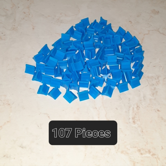 Castle Risk Vintage Game Replacement Pieces BLUE - Picture 3 of 7